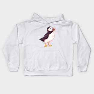 Puffin Bird Logo Kids Hoodie